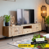 STF-13533_1 Tv meubel Brandy Naturel Mangohout 220 cm - Image 2