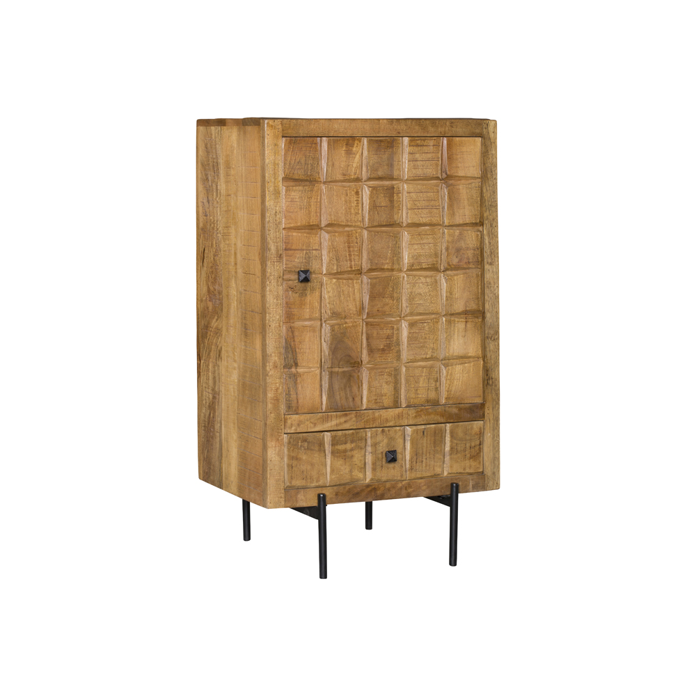 Kabinet Brandy Naturel Mangohout 60 cm - Image 4