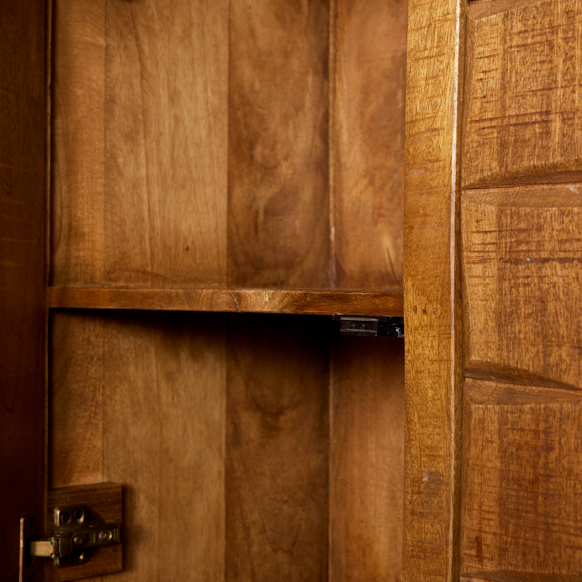 Kabinet Brandy Naturel Mangohout 100 cm - Image 3