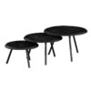 STF-2015_3 Salontafel set Ohio Zwart Mangohout 70 cm - Image 4