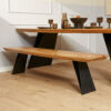 STF-5504_2 Eettafel Extense Naturel Mangohout 200 cm - Image 3