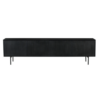 STF-5752_6 Tv meubel Madison Zwart Mangohout 210 cm - Image 7