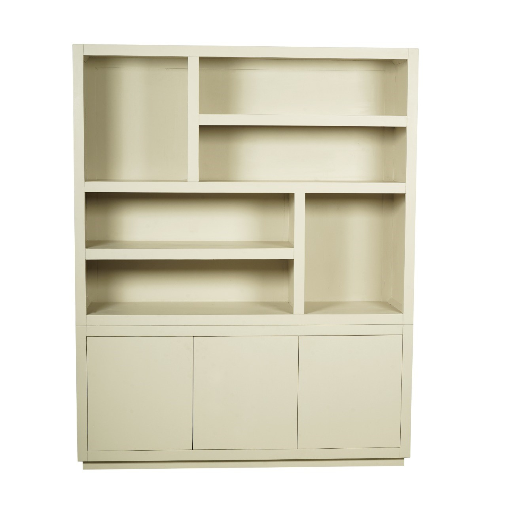 Vakkenkast Brussel XL Zand Mangohout 160 cm - Image 6