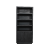 STF-4205_4 Boekenkast Brussel Zwart Mangohout 90 cm - Image 5