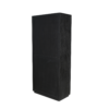 STF-4205_8 Boekenkast Brussel Zwart Mangohout 90 cm - Image 9