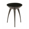 STF-2371_1 Ronde salontafel Elze Zwart Aluminium 38 cm - Image 2