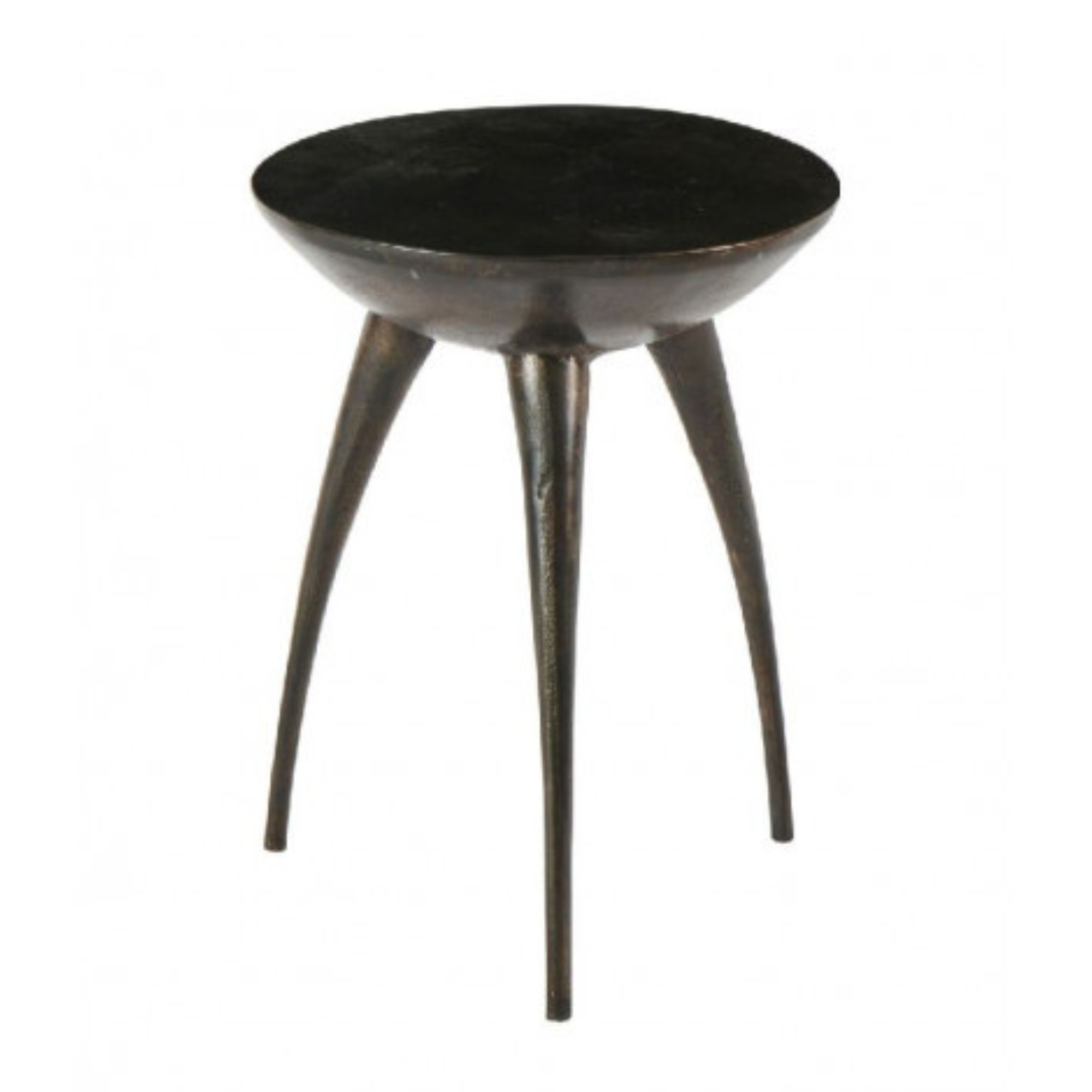 Ronde salontafel Elze Zwart Aluminium 38 cm - Image 2