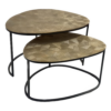 STF-2375_9 Ronde salontafel Ziva Goud Aluminium 90 cm - Image 10
