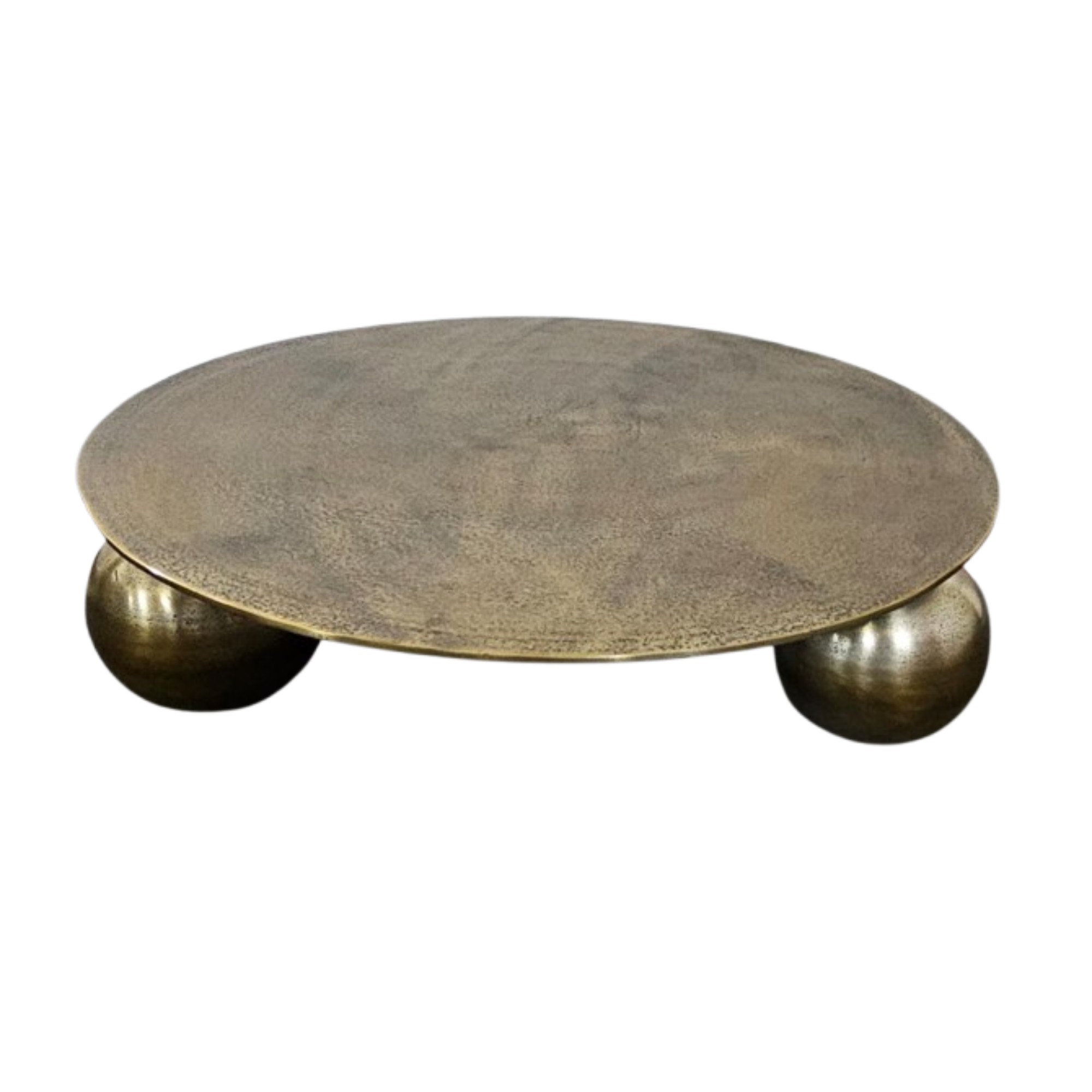 Ronde salontafel Ziva Goud Aluminium 90 cm - Image 4