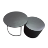 STF-2375_8 Ronde salontafel Ziva Goud Aluminium 90 cm - Image 9