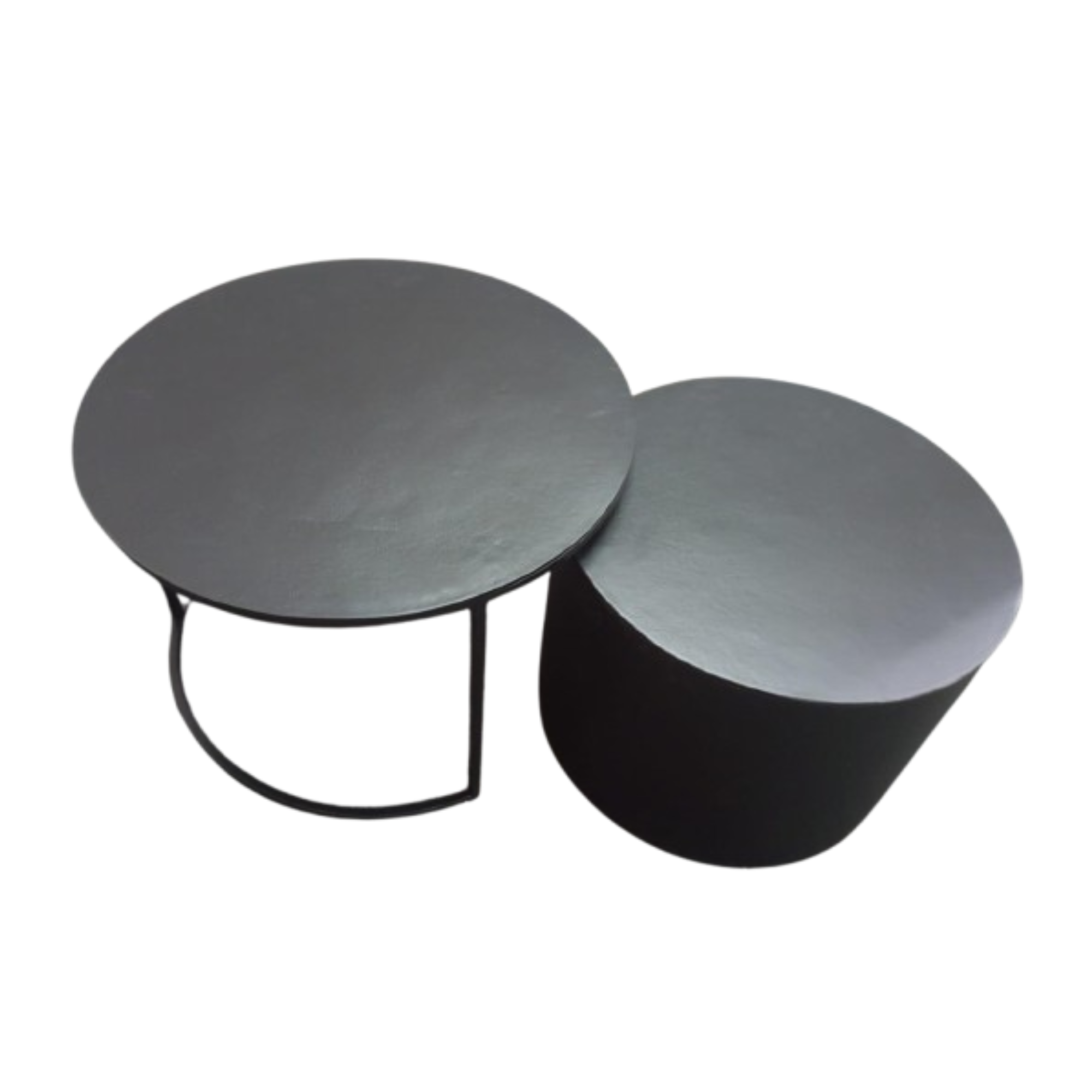 Ronde salontafel Ziva Goud Aluminium 90 cm - Image 9
