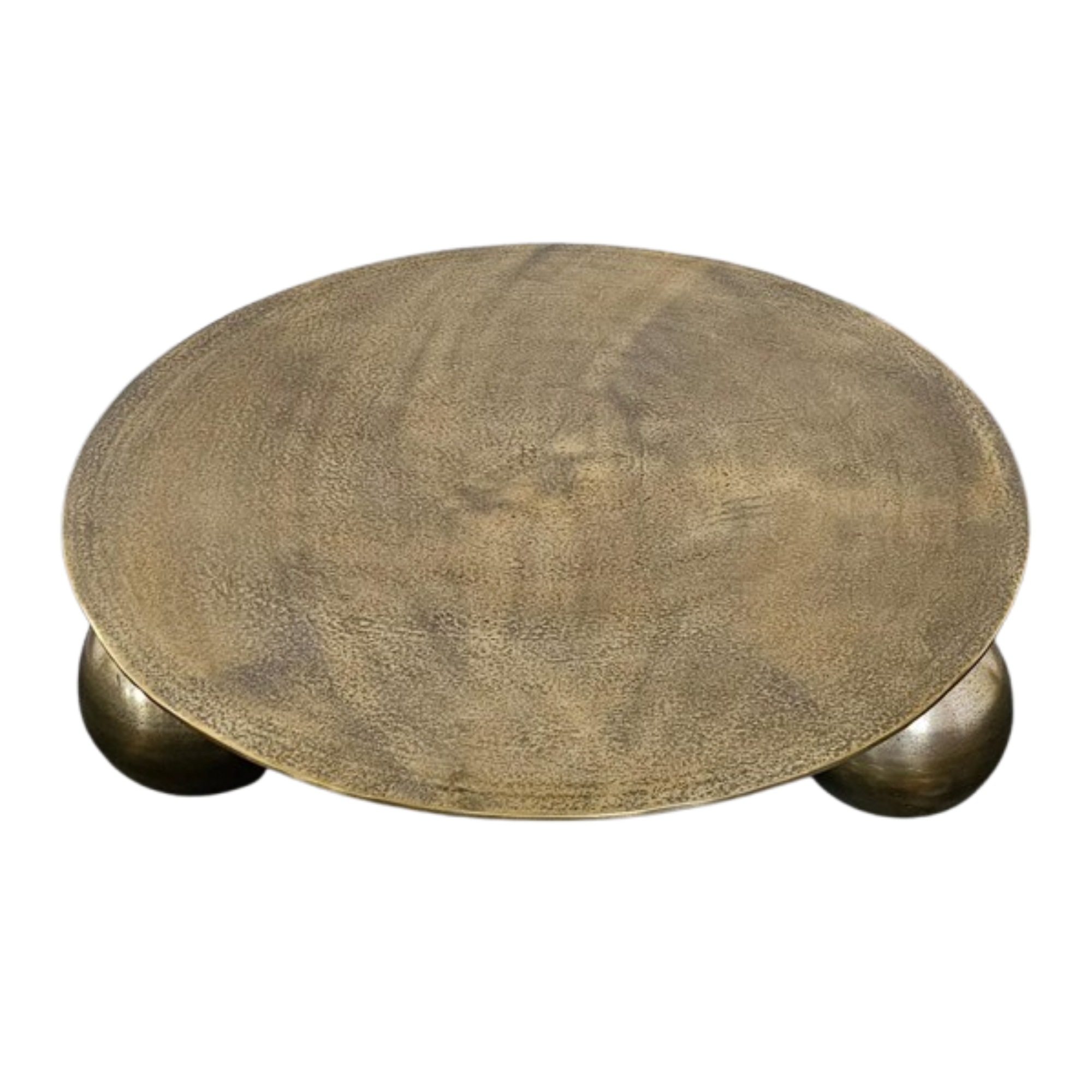 Ronde salontafel Ziva Goud Aluminium 90 cm - Image 5