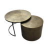 STF-2375_5 Ronde salontafel Ziva Goud Aluminium 90 cm - Image 6