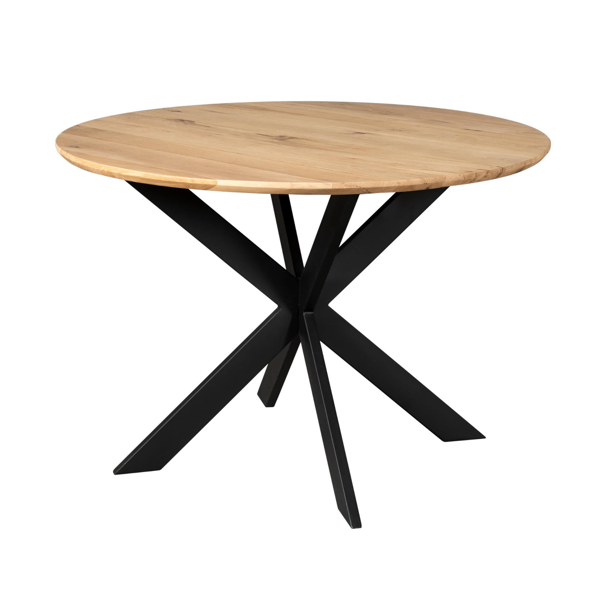 Ronde eettafel Ferris Naturel Eikenhout 110 cm - Image 5