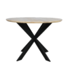 STF-2101_15 Ronde eettafel Ferris Naturel Eikenhout 110 cm - Image 16