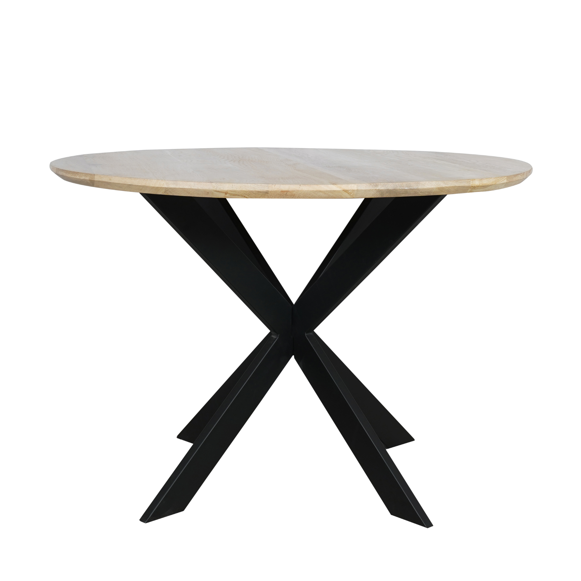 Ronde eettafel Ferris Naturel Eikenhout 110 cm - Image 16