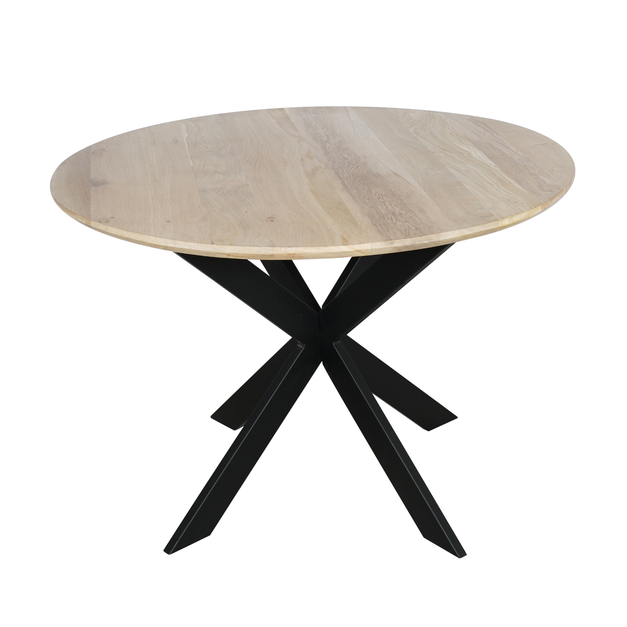 Ronde eettafel Ferris Naturel Eikenhout 110 cm - Image 17