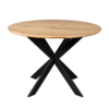 STF-2101_17 Ronde eettafel Ferris Naturel Eikenhout 110 cm - Image 18