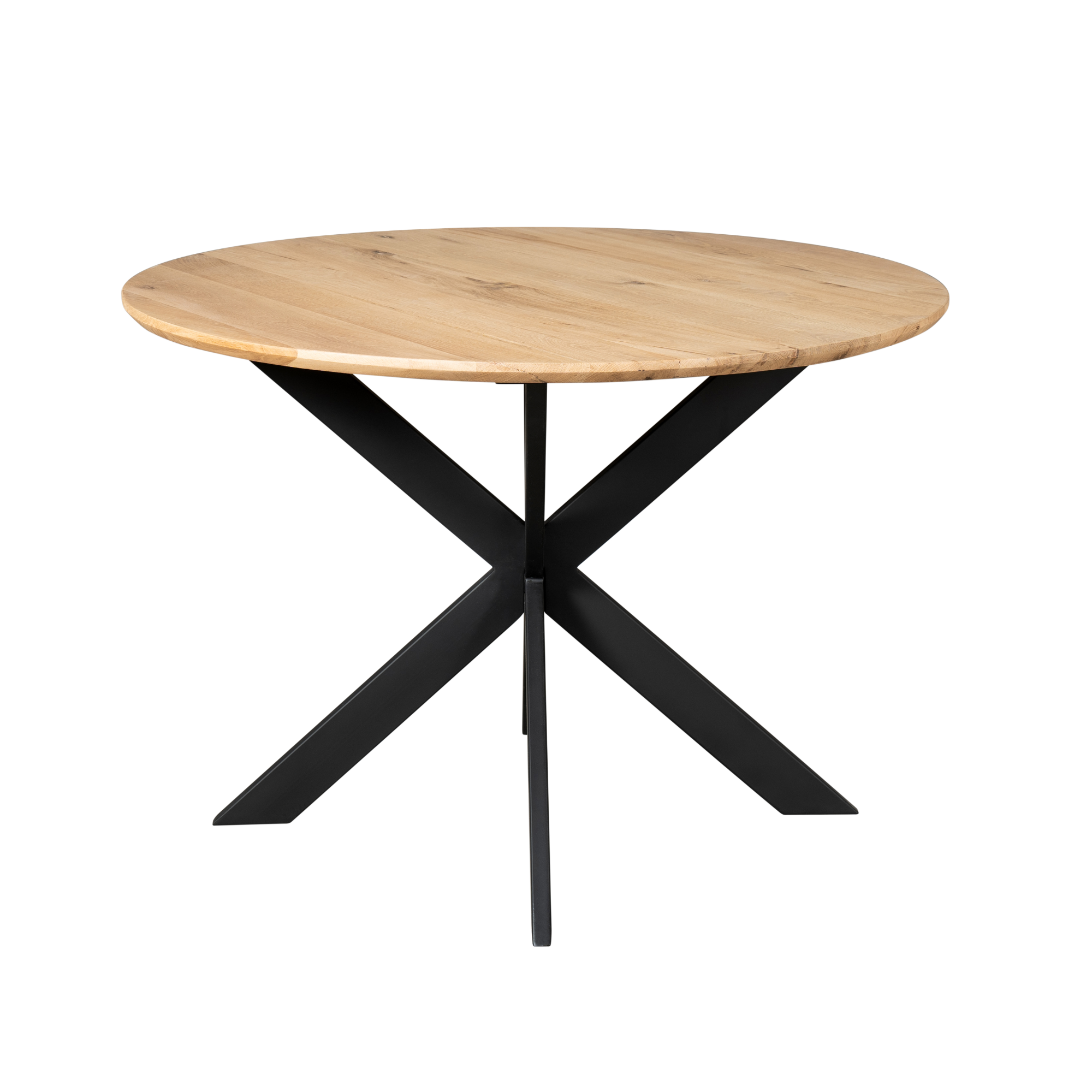 Ronde eettafel Ferris Naturel Eikenhout 110 cm - Image 6