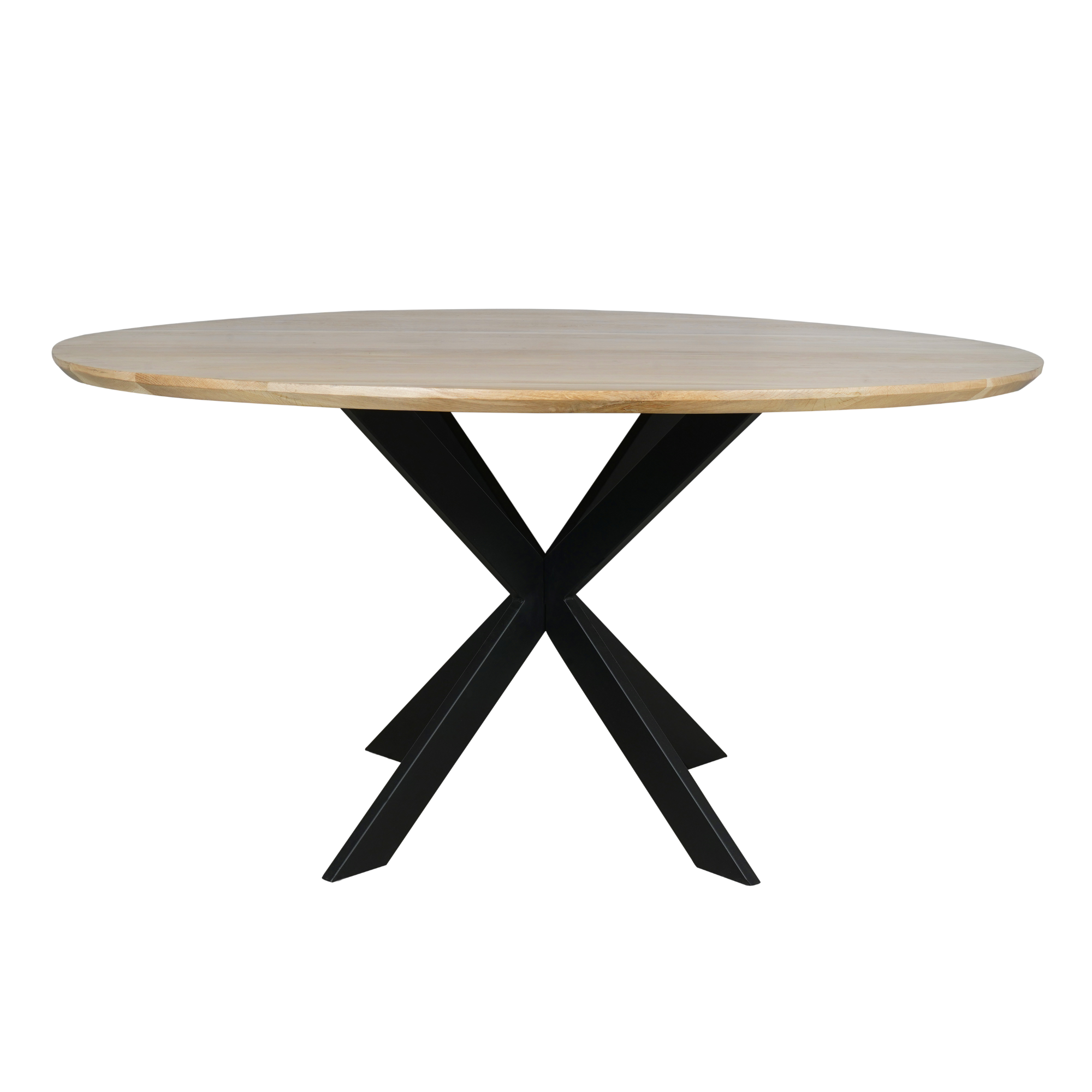 Ronde eettafel Ferris Naturel Eikenhout 110 cm - Image 9