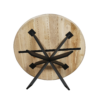 STF-2101_13 Ronde eettafel Ferris Naturel Eikenhout 110 cm - Image 14