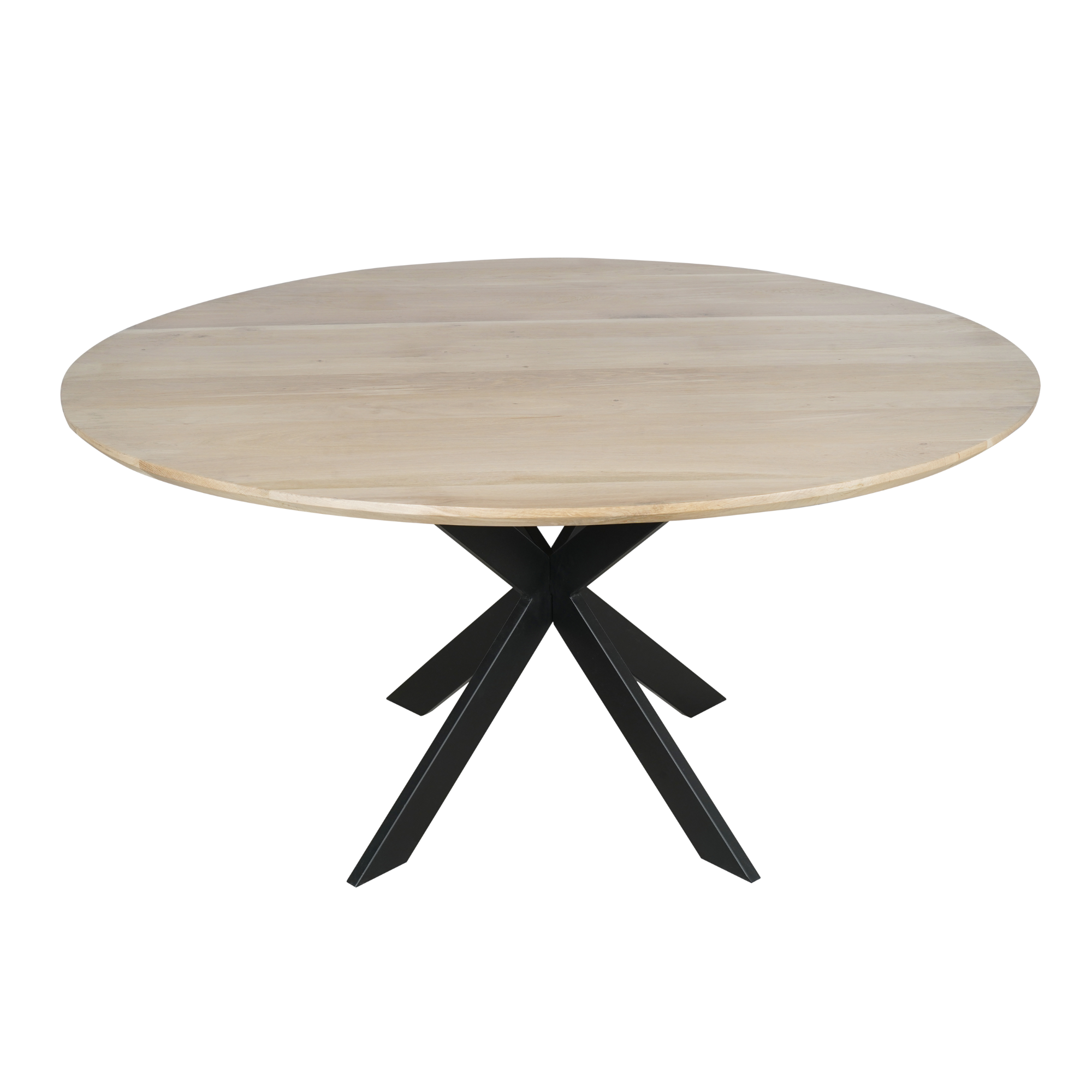 Ronde eettafel Ferris Naturel Eikenhout 150 cm - Image 10