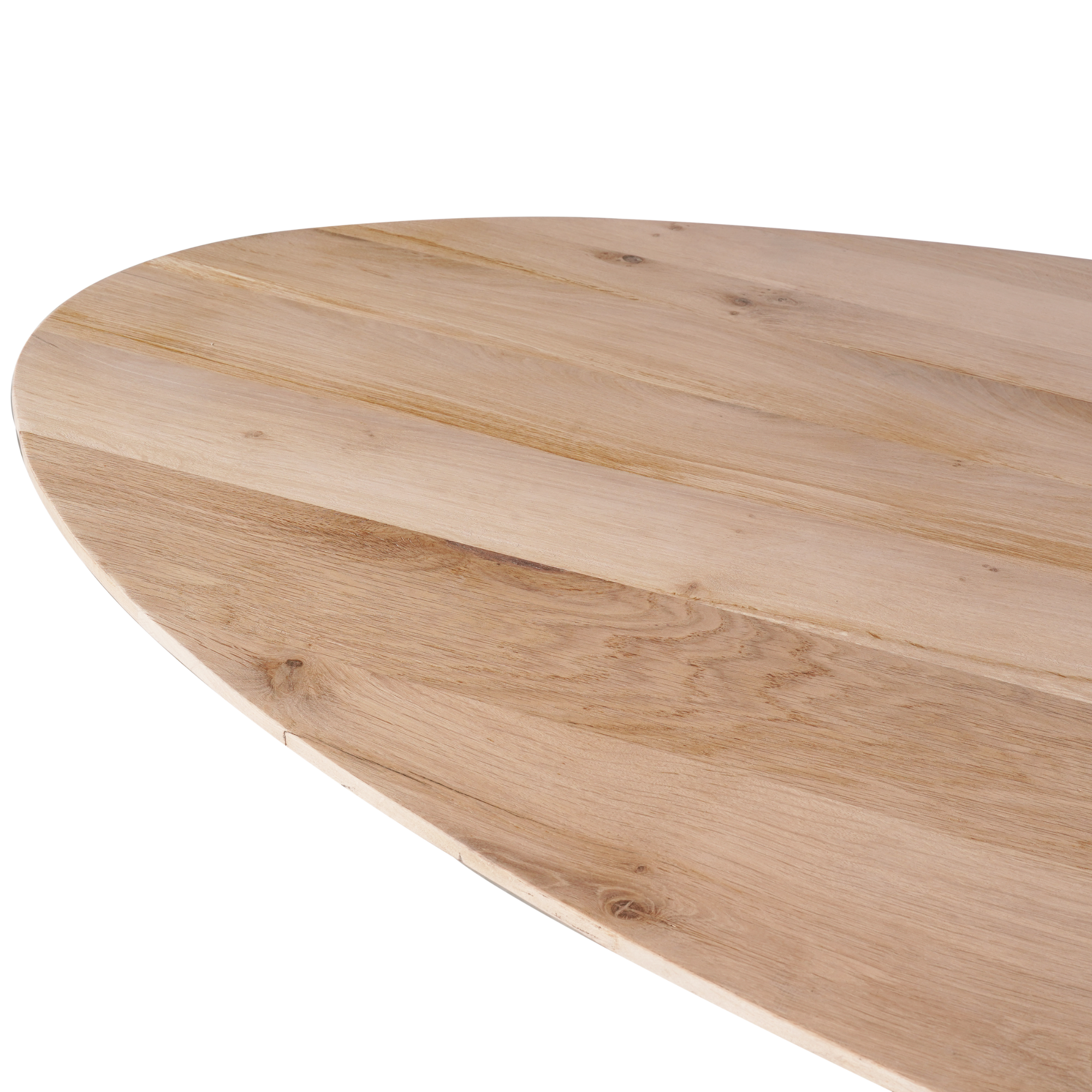 Ovale eettafel Ferris Naturel Eikenhout 210 cm - Image 6