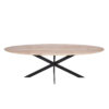 STF-2110_1 Ovale eettafel Ferris Naturel Eikenhout 210 cm - Image 2