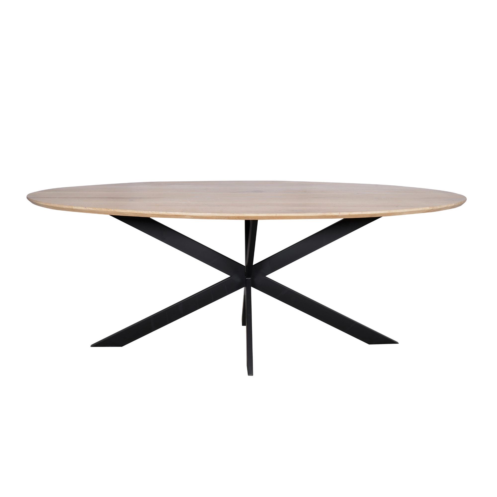 Ovale eettafel Ferris Naturel Eikenhout 210 cm - Image 8