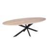 Ovale eettafel Ferris Naturel Eikenhout 240 cm - Image 5