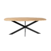 STF-2116_11 Deens ovale eettafel Ferris Naturel Eikenhout 200 cm - Image 12
