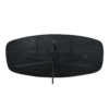 STF-2118_8 Deens ovale eettafel Ferris Zwart Eikenhout 200 cm - Image 9