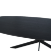 STF-2118_11 Deens ovale eettafel Ferris Zwart Eikenhout 200 cm - Image 12