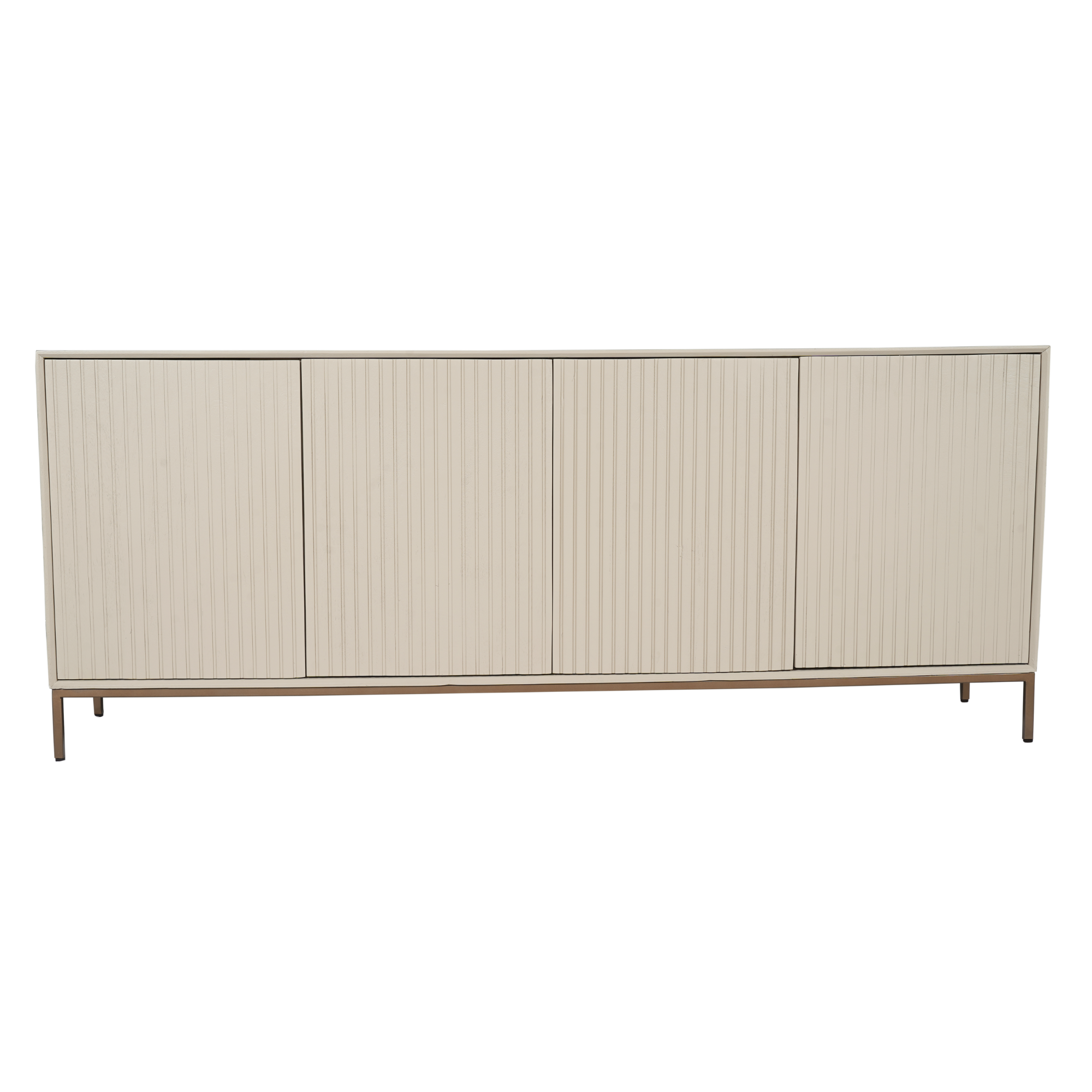 STF-3605_5 Dressoir Madison Zand Mangohout 210 cm - Image 6