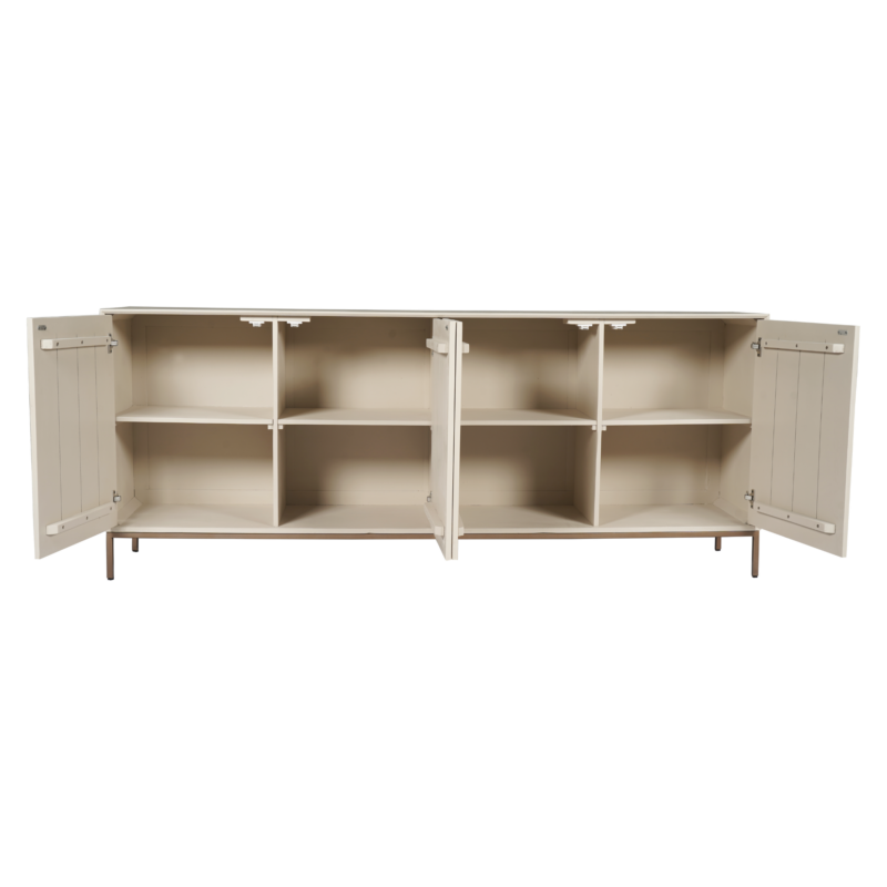 Dressoir Madison Zand Mangohout 210 cm - Image 8