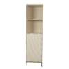STF-3607_4 Boekenkast Madison Zand Mangohout 55 cm - Image 5