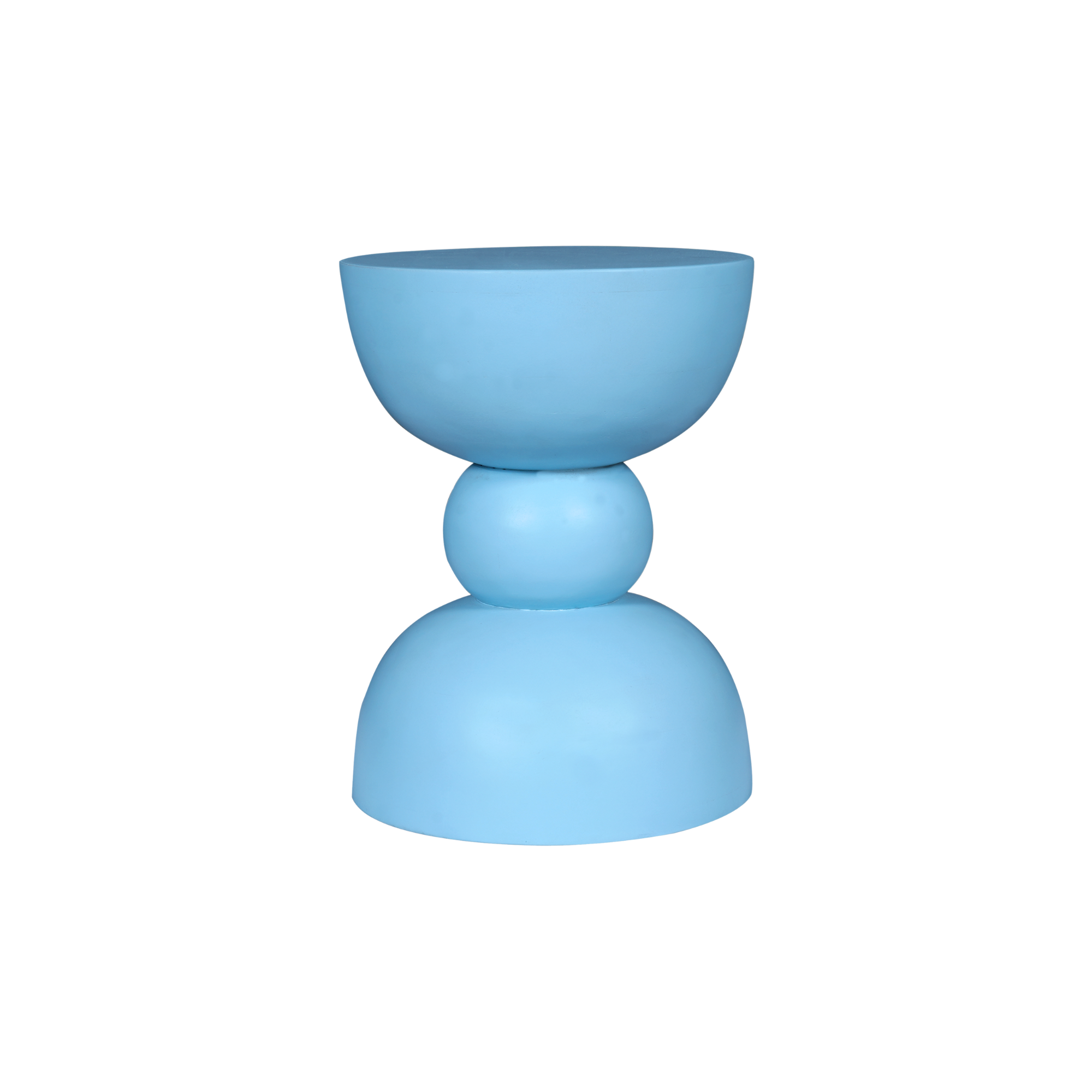 Bijzettafel Jon Blauw Mangohout 30 cm - Image 4