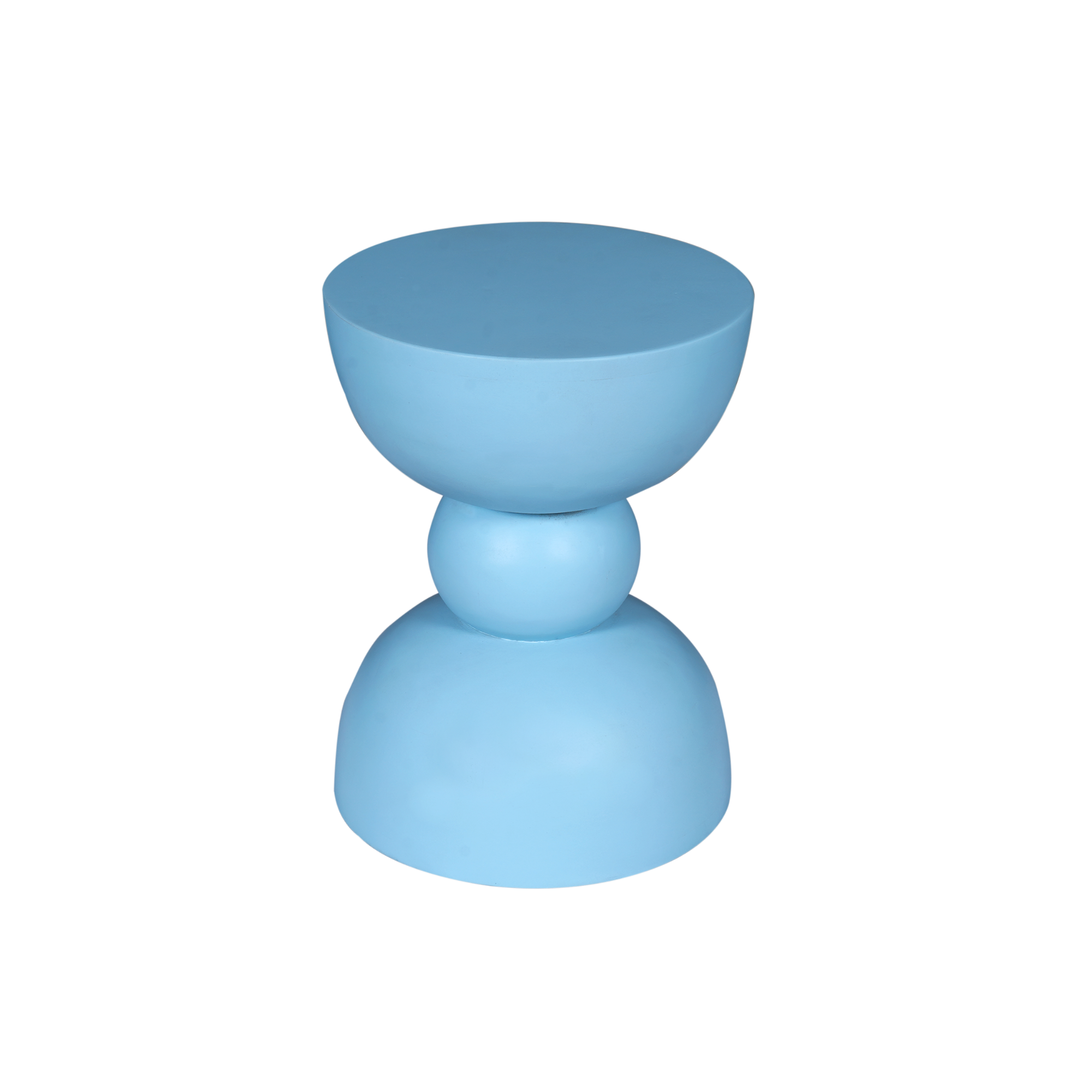 Bijzettafel Jon Blauw Mangohout 30 cm - Image 2