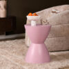 Bijzettafel Abbey Roze Mangohout 33 cm - Image 1
