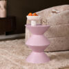 STF-27122_0 Bijzettafel Abel Roze Mangohout 33 cm - Image 1