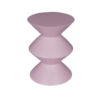 STF-27122_1 Bijzettafel Abel Roze Mangohout 33 cm - Image 2