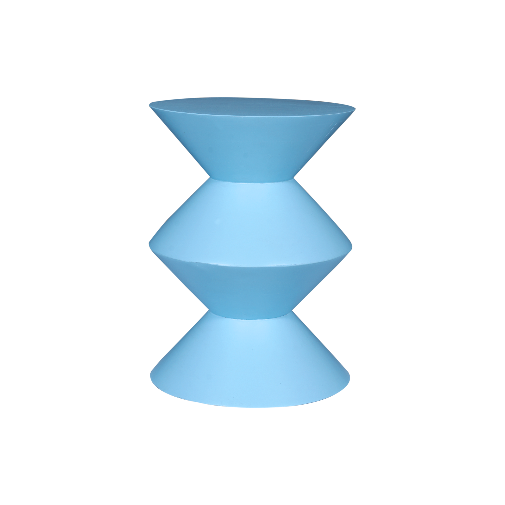 Bijzettafel Abel Blauw Mangohout 33 cm - Image 3