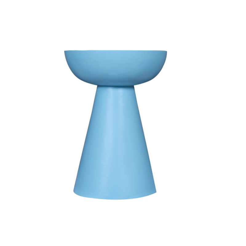 Bijzettafel Owen Blauw Mangohout 30 cm - Image 4