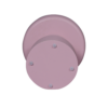 STF-27128_4 Bijzettafel Drum Roze Mangohout 40 cm - Image 5