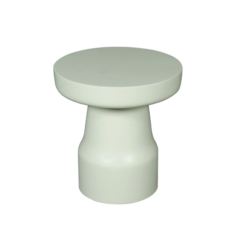 Bijzettafel Drum Groen Mangohout 40 cm - Image 2