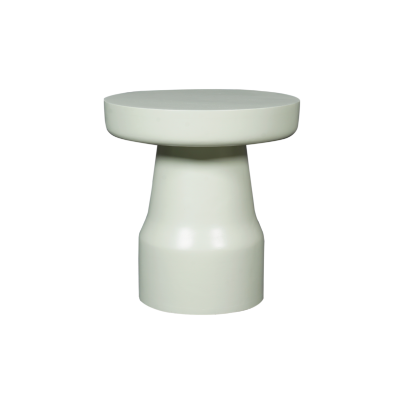Bijzettafel Drum Groen Mangohout 40 cm - Image 3