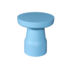 STF-27130_1 Bijzettafel Drum Blauw Mangohout 40 cm - Image 2