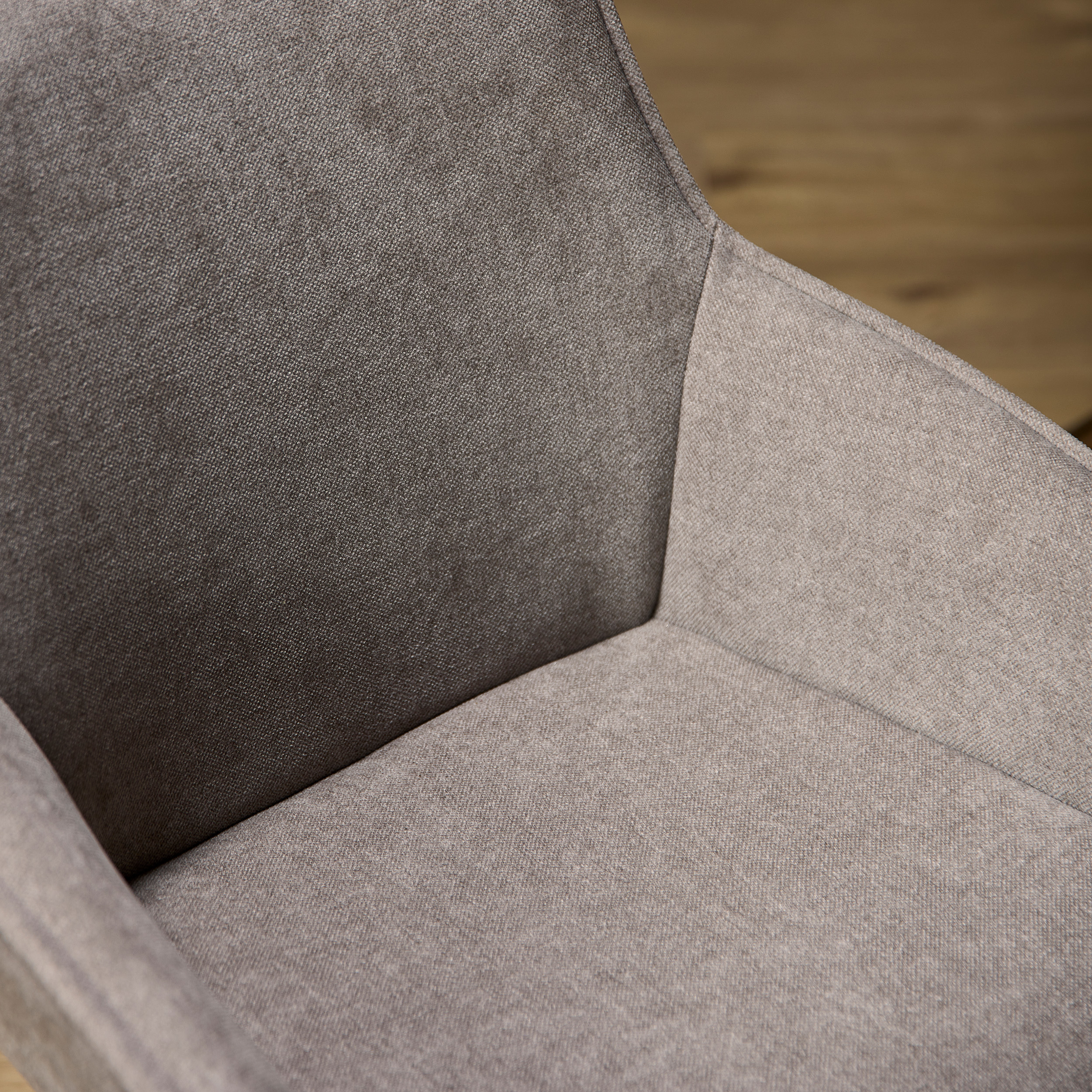 Draaibare eetkamerstoel Mees Taupe - Image 3