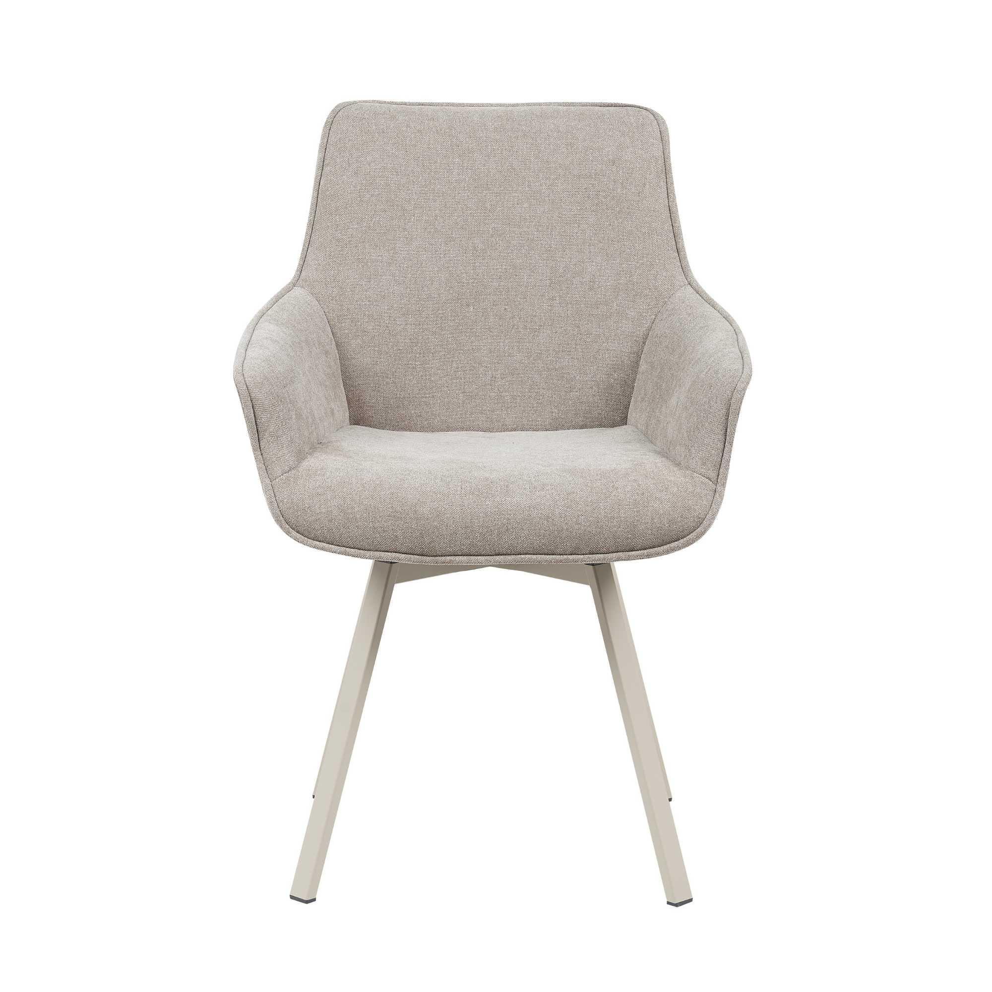 Draaibare eetkamerstoel Mees Taupe - Image 4