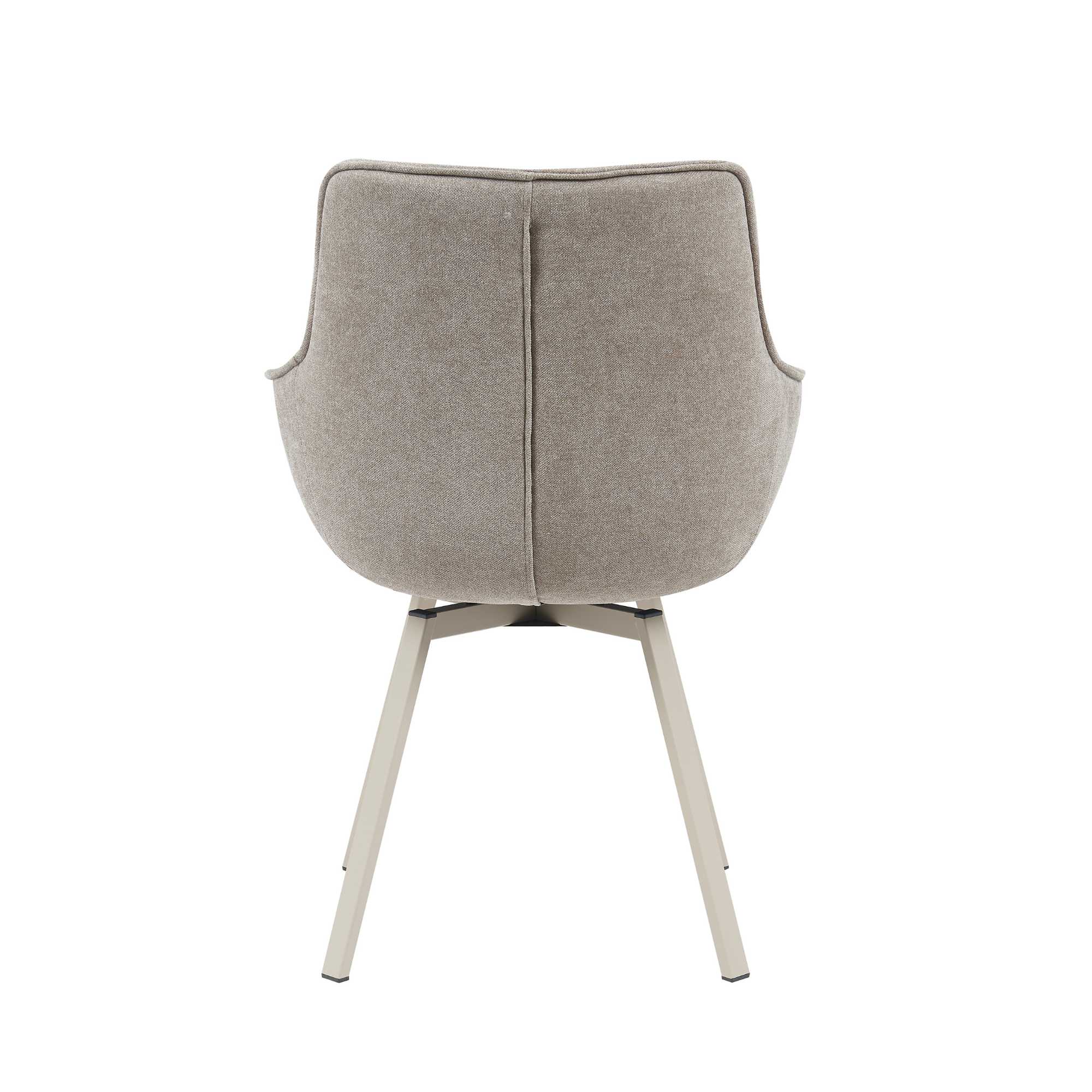Draaibare eetkamerstoel Mees Taupe - Image 6